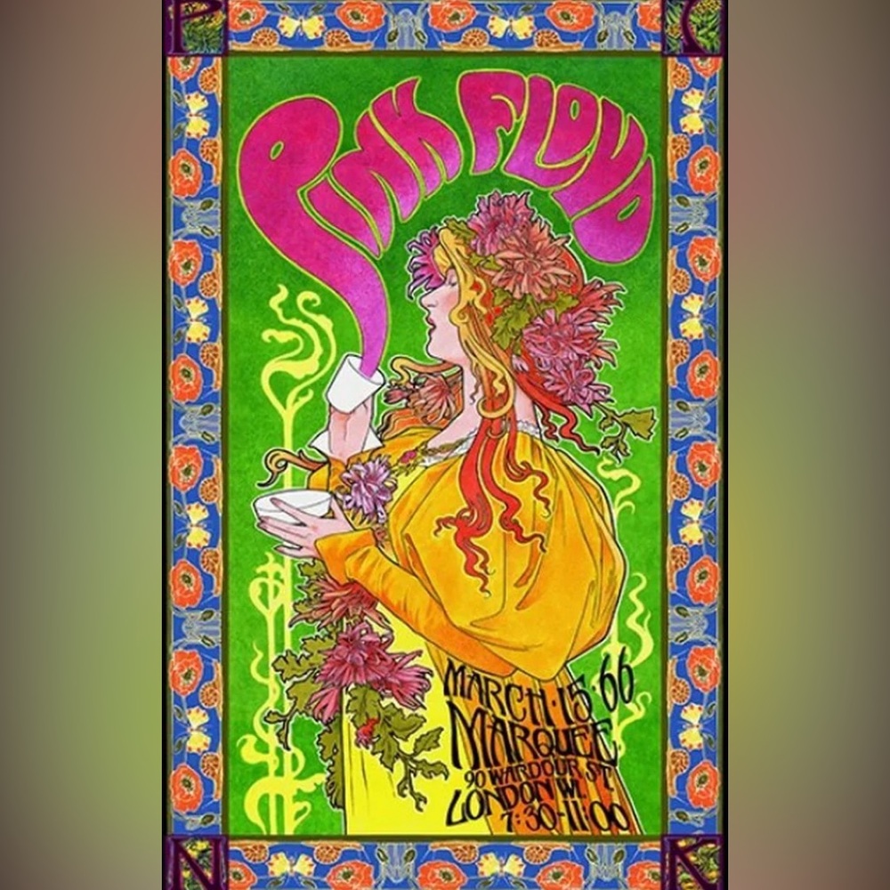 Brand New Pink Floyd Poster — Bob Masse (24” x 36”)